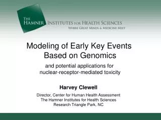 Modeling of Early Key Events Based on Genomics and potential applications for