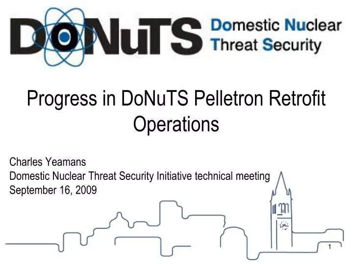 charles yeamans domestic nuclear threat security initiative technical meeting september 16 2009