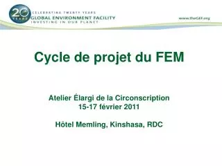 cycle de projet du fem