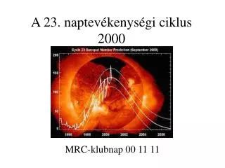 a 23 naptev kenys gi ciklus 2000