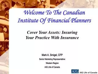 Welcome To The Canadian Institute Of Financial Planners