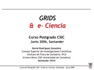 grids e ciencia