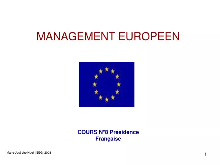 management europeen