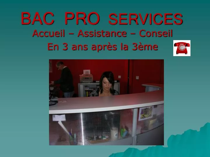 bac pro services