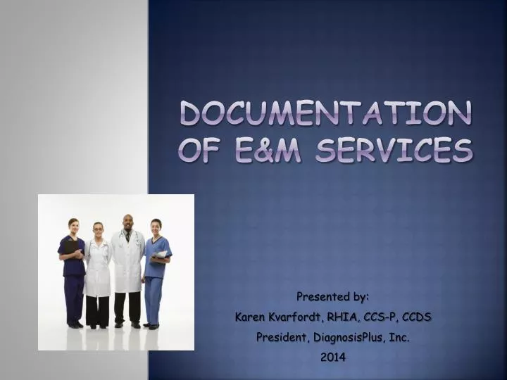 documentation of e m services