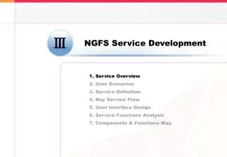 NGFS Service Development
