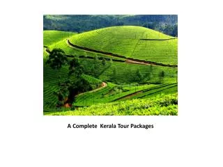 Complete Kerala Tour Packages