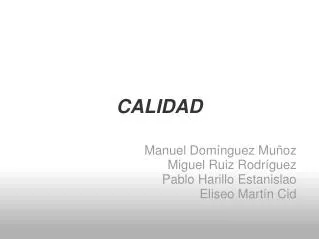 calidad