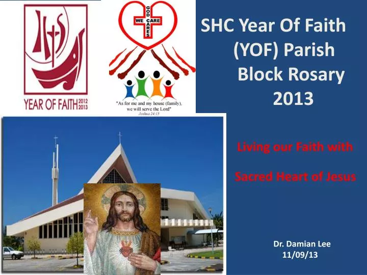 shc year of faith yof parish block rosary 2013