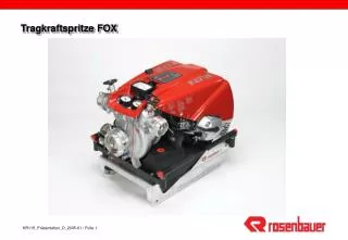 tragkraftspritze fox