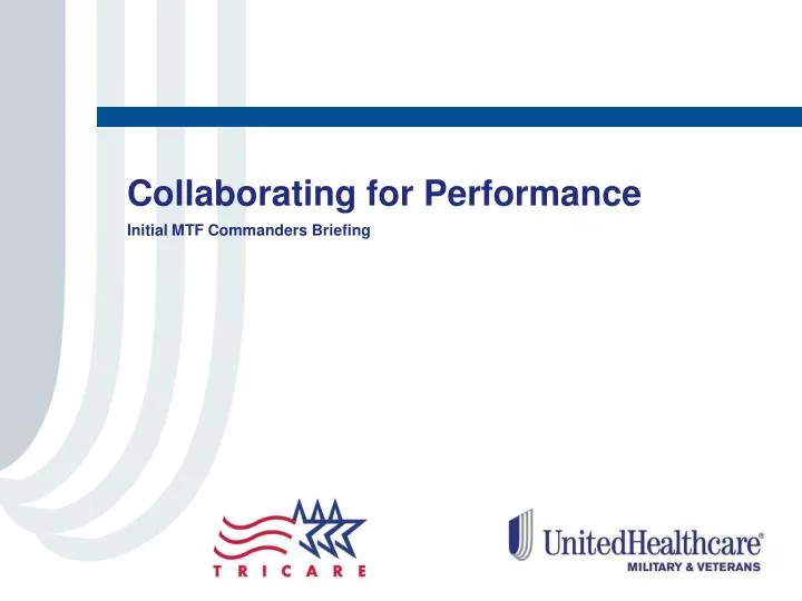 collaborating for performance