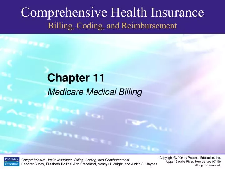 chapter 11 medicare medical billing