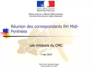 r union des correspondants rh midi pyr n es