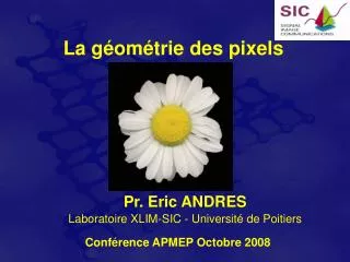la g om trie des pixels