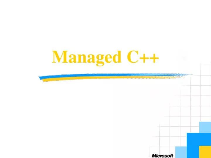 managed c