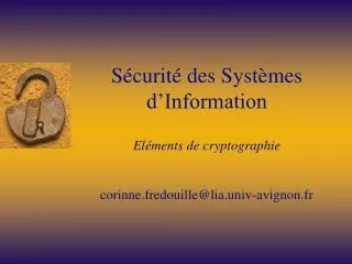 s curit des syst mes d information