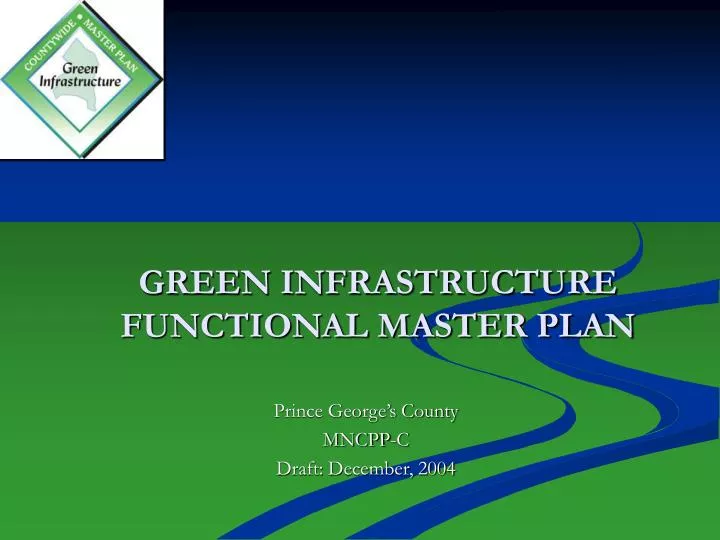 green infrastructure functional master plan