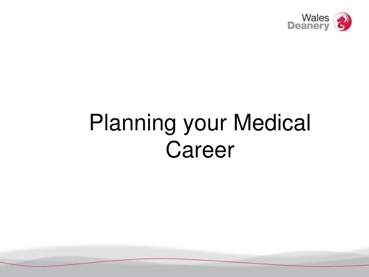 planning your medical career