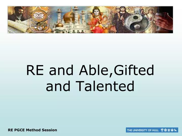 re and able gifted and talented