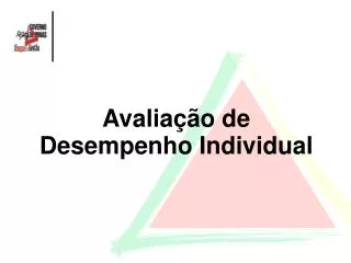 avalia o de desempenho individual