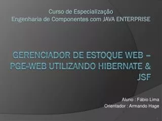 aluno f bio lima orientador armando hage