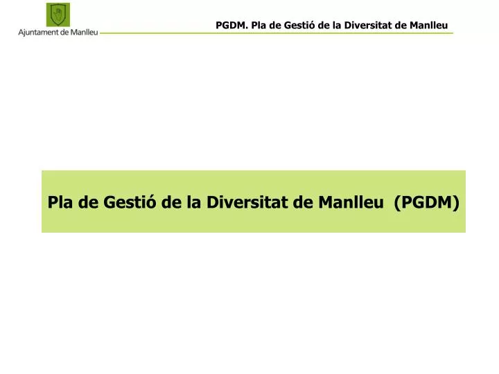 pla de gesti de la diversitat de manlleu pgdm