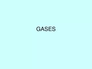 gases