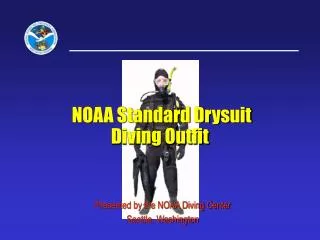 NOAA Standard Drysuit Diving Outfit