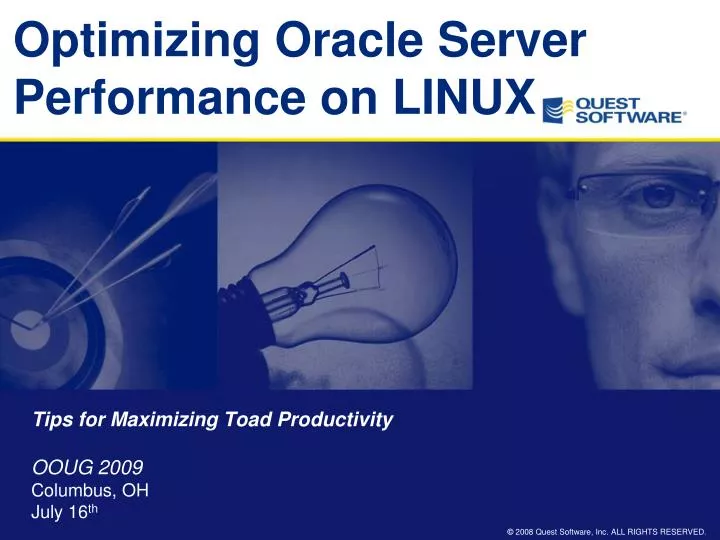optimizing oracle server performance on linux