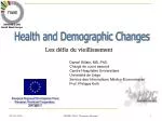Addressing Aging Challenges: Health and Demographic Changes in North West Europe - slide 1
