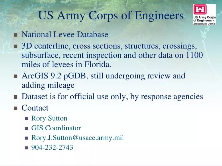 us army corps of engineers