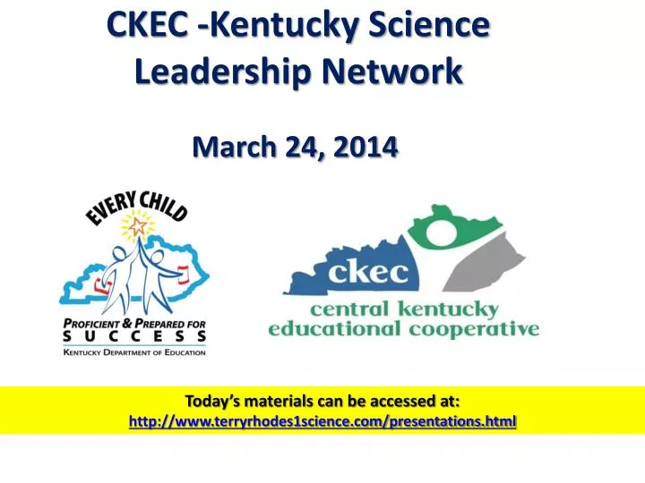ckec kentucky science leadership network