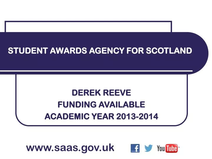 derek reeve funding available academic year 2013 2014