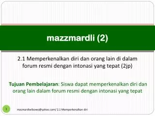 mazzmardli 2