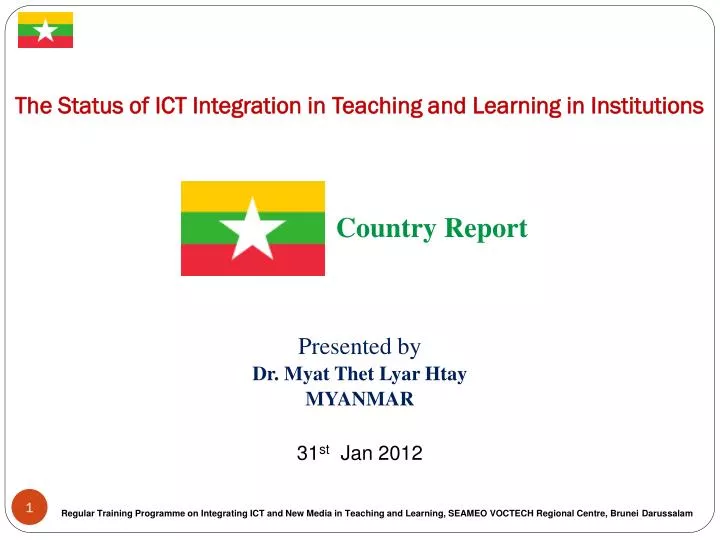 the status of ict integration in teaching and learning in institutions