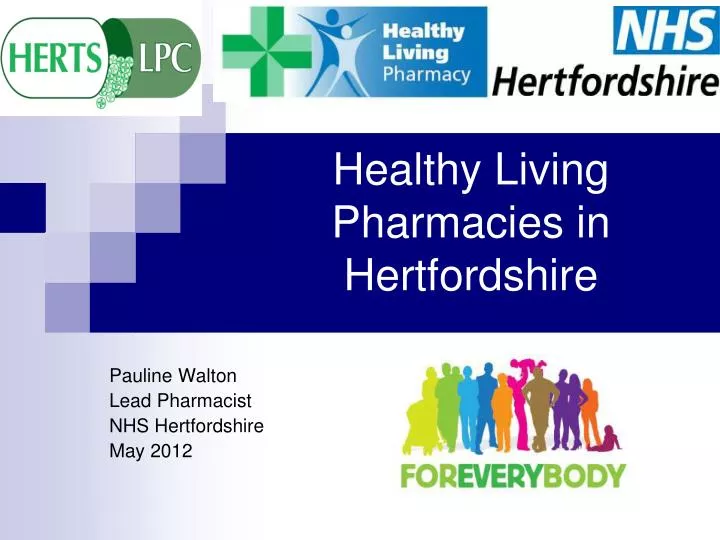 healthy living pharmacies in hertfordshire