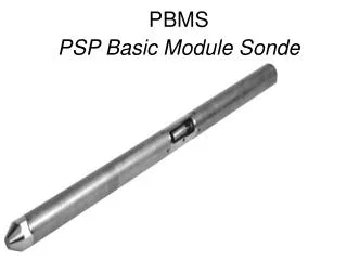 PBMS PSP Basic Module Sonde