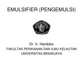 emulsifier pengemulsi