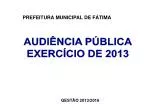 PREFEITURA MUNICIPAL DE FÁTIMA - slide 1