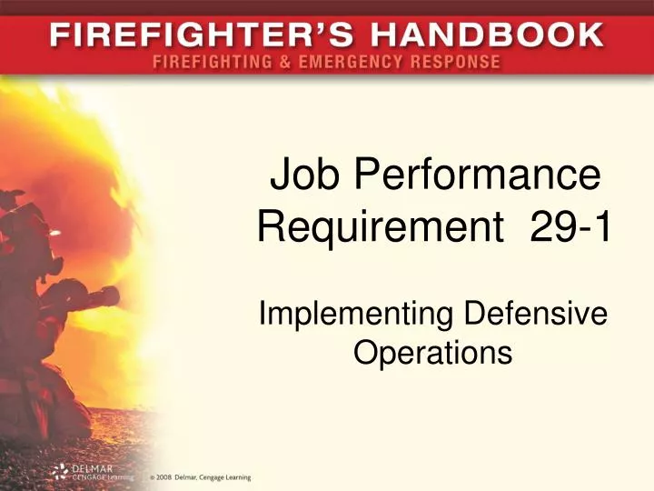 job performance requirement 29 1