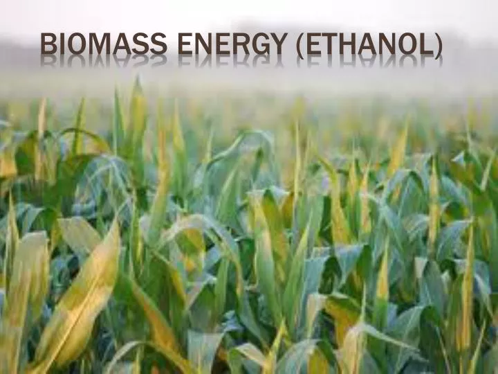 biomass energy ethanol