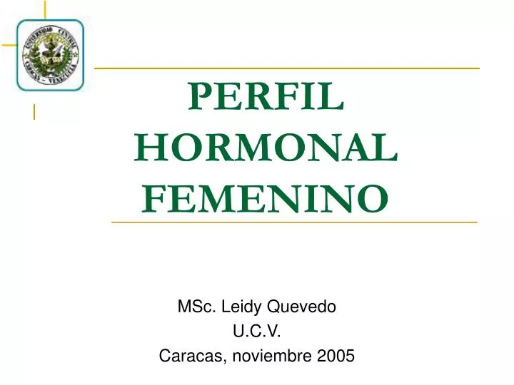 perfil hormonal femenino