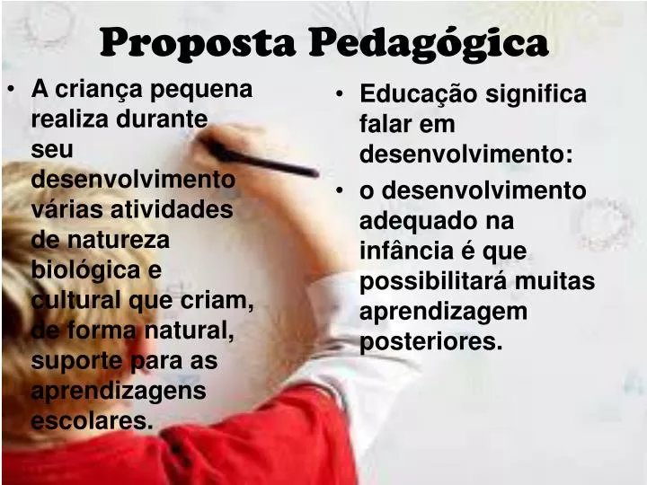 PPT Proposta Pedagógica PowerPoint Presentation free download ID