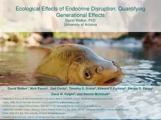 Aquatic Ecology and Endocrine Disruption