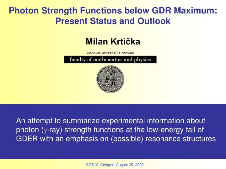 photon strength functions below gdr maximum present status and outlook