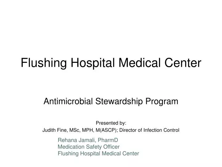 flushing hospital medical center