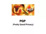 PGP - slide 1