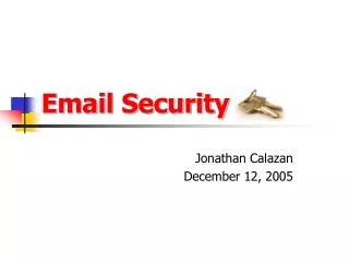 Email Security