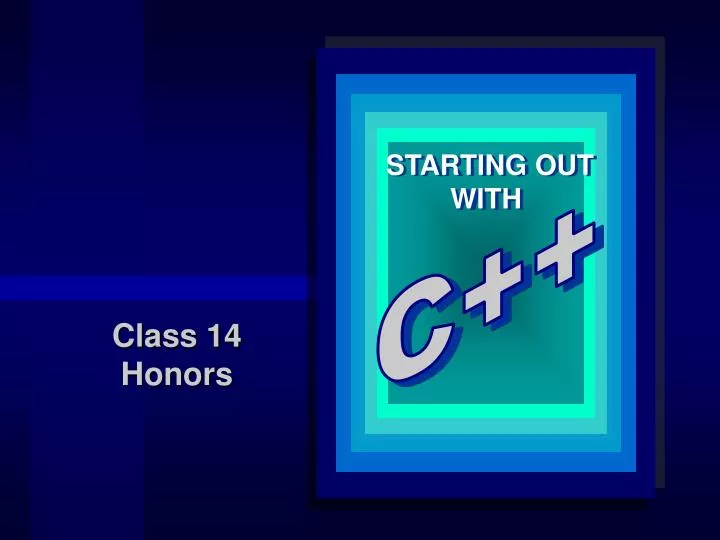 class 14 honors