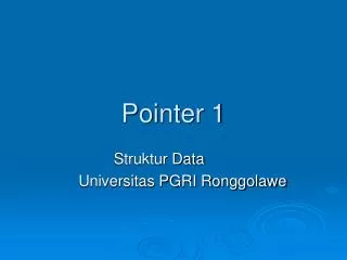 pointer 1